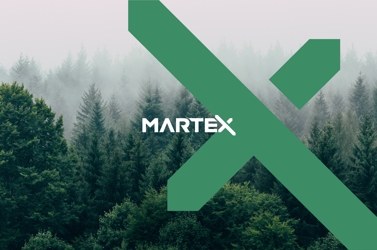 projekt logotypu Martex