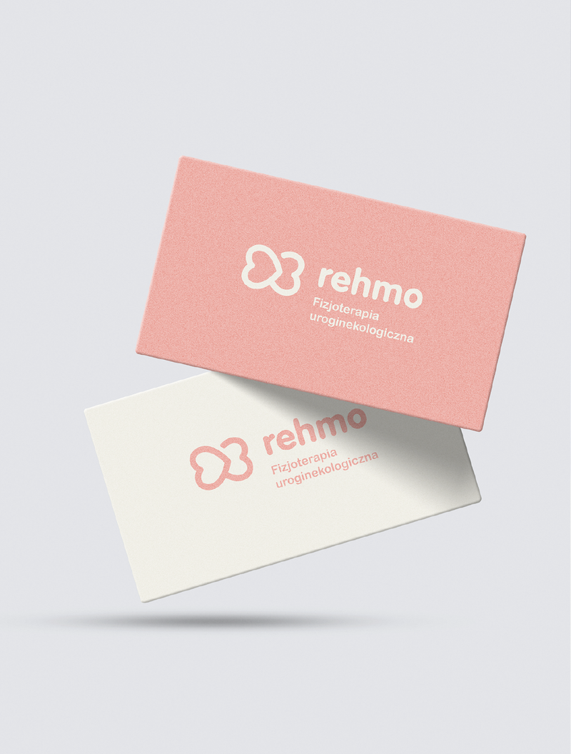 projekt logotypu Rehmo